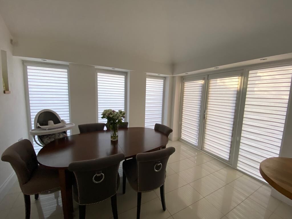 Made-to-measure blind installation by Lucas Blinds & Property Services Ltd