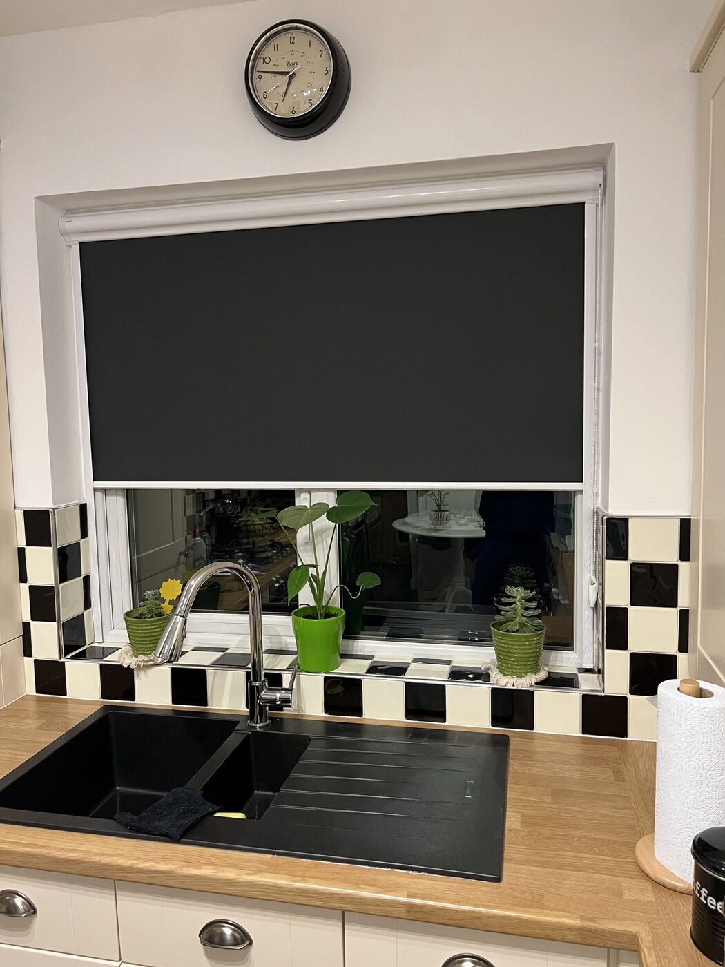 Made-to-measure blind installation by Lucas Blinds & Property Services Ltd