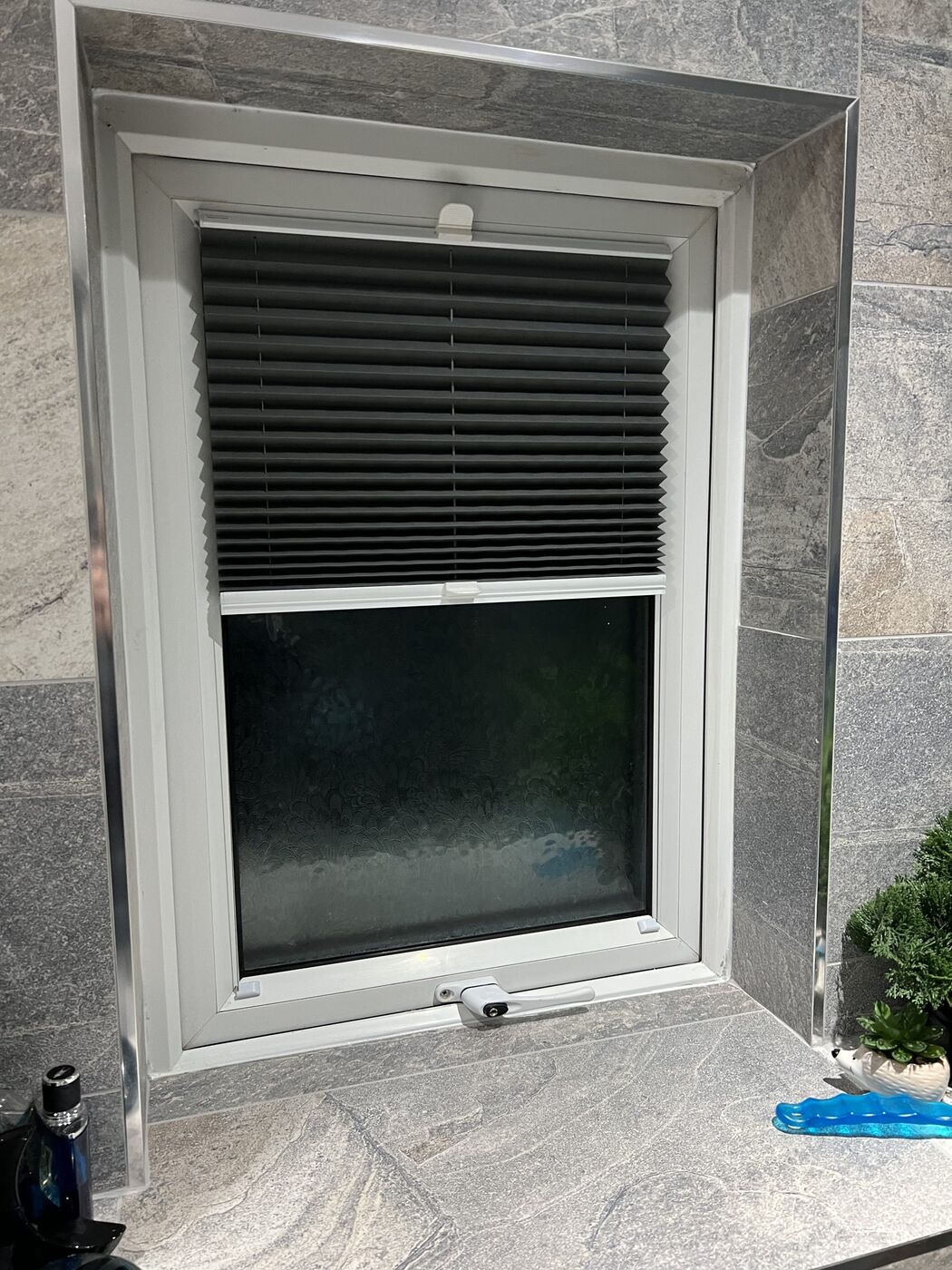 Made-to-measure blind installation by Lucas Blinds & Property Services Ltd