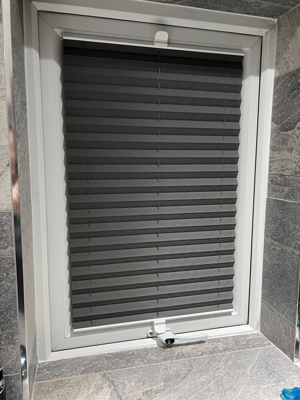 Made-to-measure blind installation by Lucas Blinds & Property Services Ltd