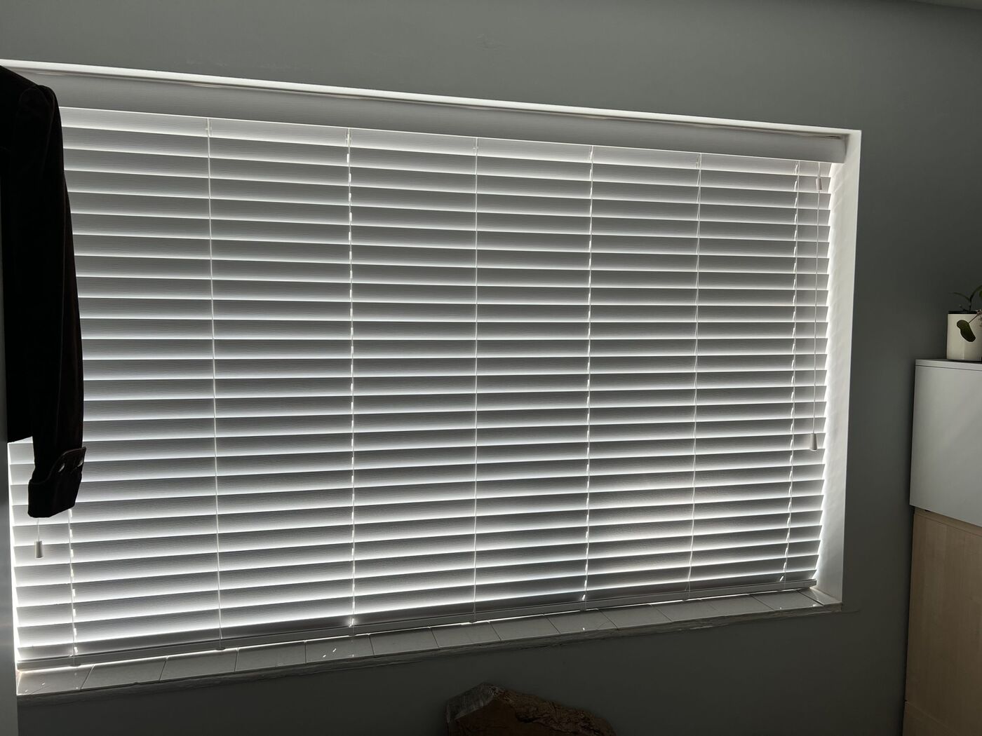 Made-to-measure blind installation by Lucas Blinds & Property Services Ltd