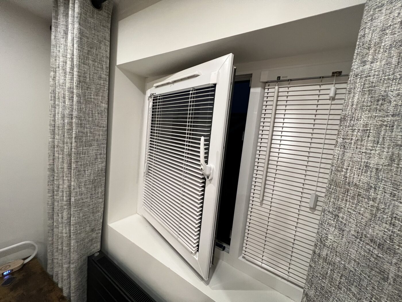 Made-to-measure blind installation by Lucas Blinds & Property Services Ltd