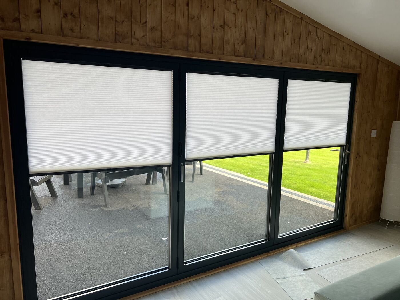 Made-to-measure blind installation by Lucas Blinds & Property Services Ltd