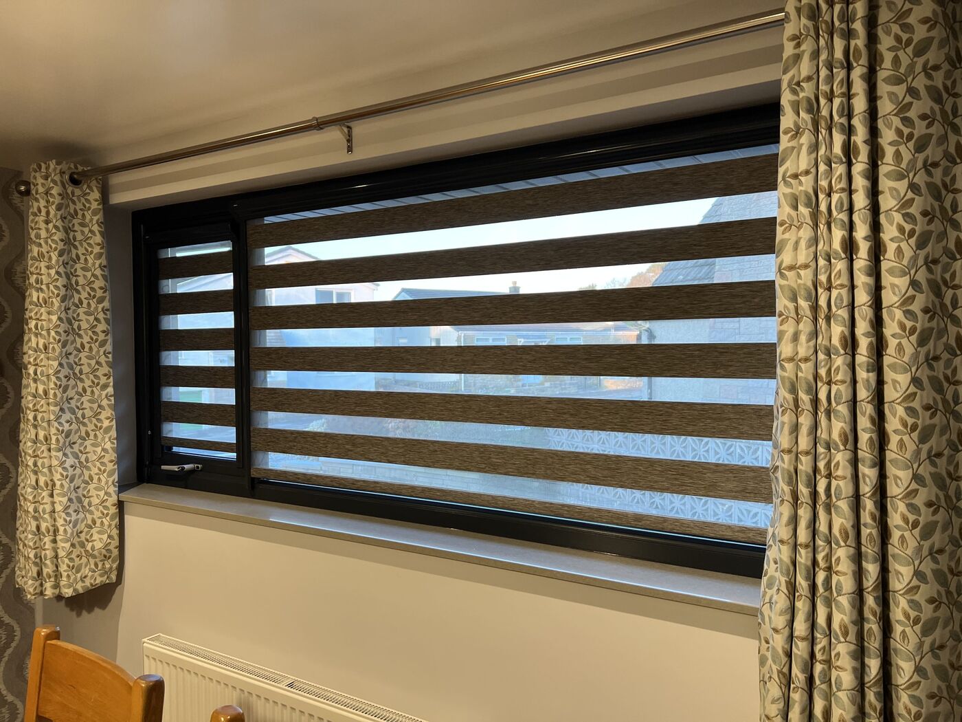 Made-to-measure blind installation by Lucas Blinds & Property Services Ltd