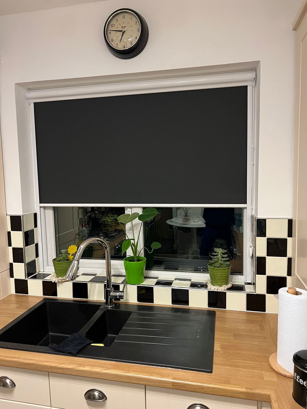 Made-to-measure blind installation by Lucas Blinds & Property Services Ltd