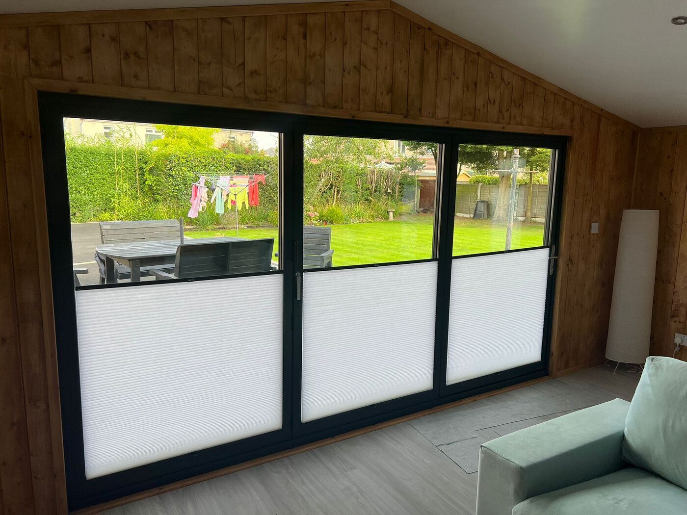 Made-to-measure blind installation by Lucas Blinds & Property Services Ltd