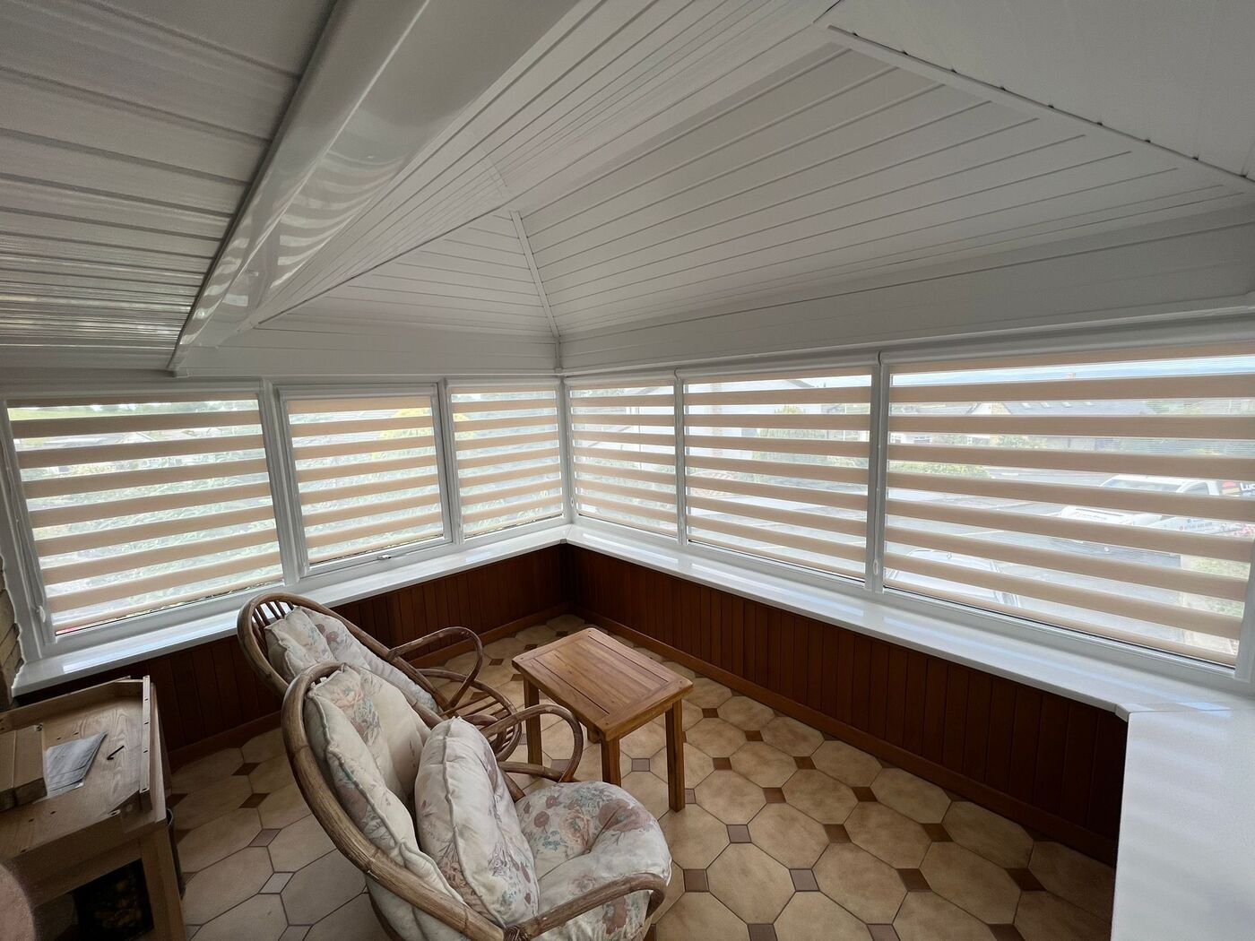 Made-to-measure blind installation by Lucas Blinds & Property Services Ltd