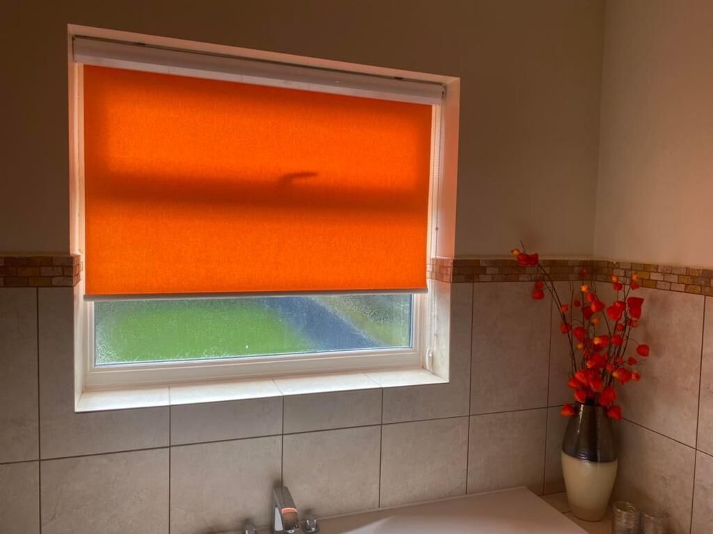 Made-to-measure blind installation by Lucas Blinds & Property Services Ltd